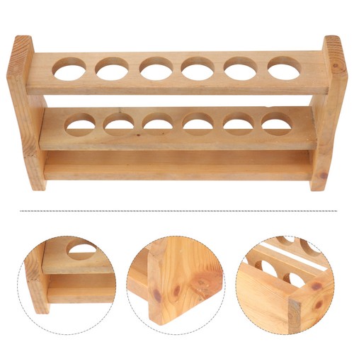 Wooden test tube racks - 1,