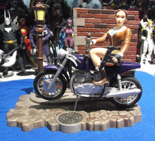 VINTAGE PLAYMATES TOMB RAIDER STREET ASSAULT MOTORBIKE FIGURE SET