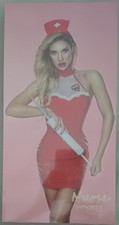 NEW Hot & Sexy Red PVC 3 Piece