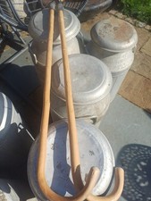 Nice Sturdy Vintage Cane Walking Stick With Rubber Tips