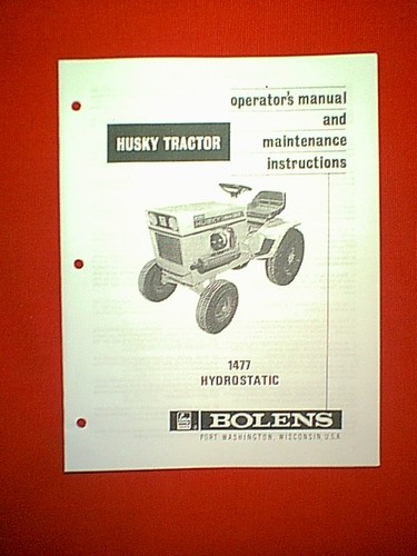 Bolens husky hydrostatic - bolens,