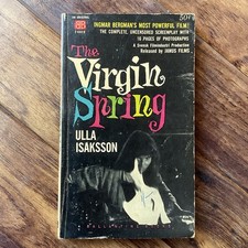 The Virgin Spring - Ulla Isaksson -1950 Ballantine Ingmar Bergman Film Tie-In PB