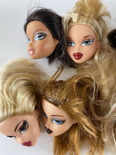 Bratz doll heads bundle - bratz, x8