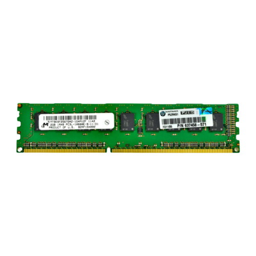 2gb pc3 10600e - hp, pc3-10600e