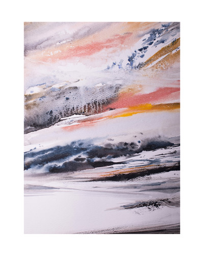 Original watercolour landscape - original,