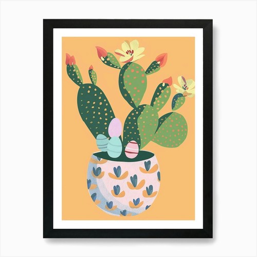 Easter cactus plant - cactus, minimalist