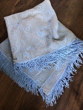 Vintage Pale Blue & Beige