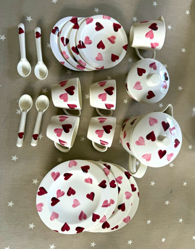 Emma bridgewater pink hearts - bridgewater,