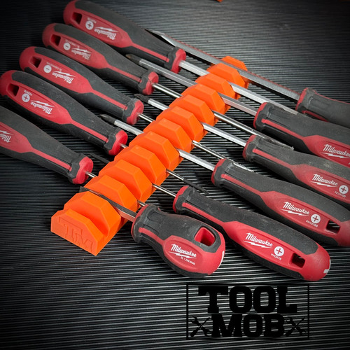 Magnetic screwdriver organiser - screwdriver,