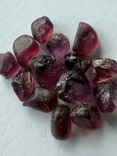 Natural purple garnet - natural,