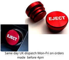 Universal Eject Logo Plug Button Car Cigarette Lighter Cover Accessories