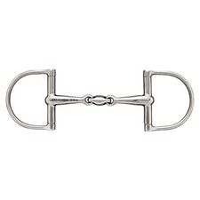 Sprenger Max Control D Ring Double Jointed Lozenge Eggbutt Snaffle Bit 40717