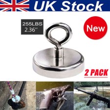 2X 34KG Recovery Magnet Hook