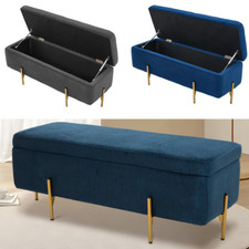 Ottoman Storage Box Plush