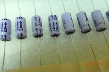 Dubilier 1uF 63V Axial Electrolytic Capacitor VINTAGE AUDIO REPAIR UK STK x20pcs