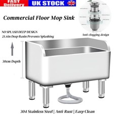 Commercial Mop Sink 30L 304 SS