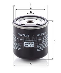 Fuel filter for - , grecav