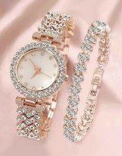 Watch and Bracelet Set Ladies