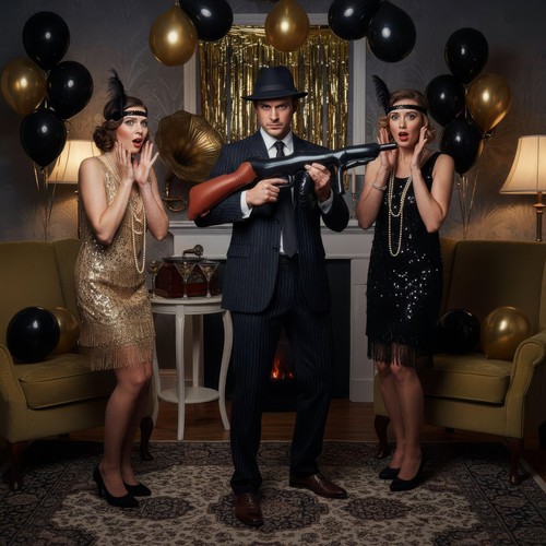 80cm inflatable tommy gun blow - gun,
