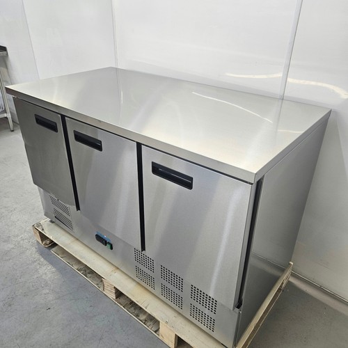 Counter fridge triple door - fridge,
