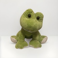 Big-Eyed Green Frog Plush Toy