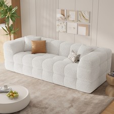 3 Seater Teddy Boucle Sofa