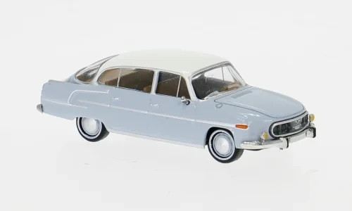 1963 tatra 603 - white, grey