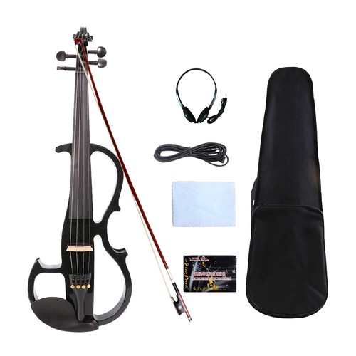 Black electric viola 16inch - viola,