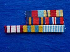 1939-45, AFRICA, BURMA STAR, 39-45 WAR, NAVAL GS, KOREA, UN MEDAL RIBBON BAR