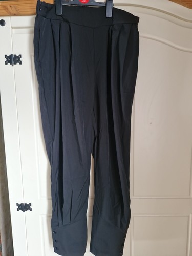 Ladies black elasticated waist - ladies,