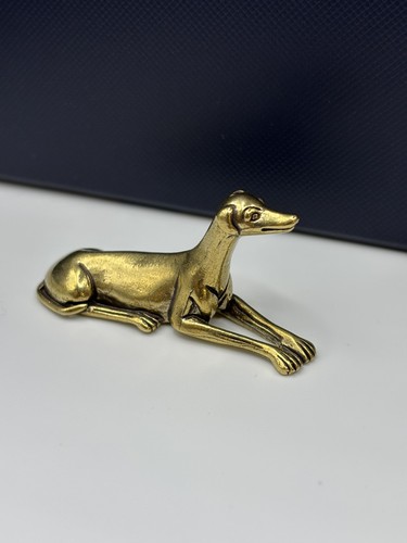 Brass greyhound whippet - brass,