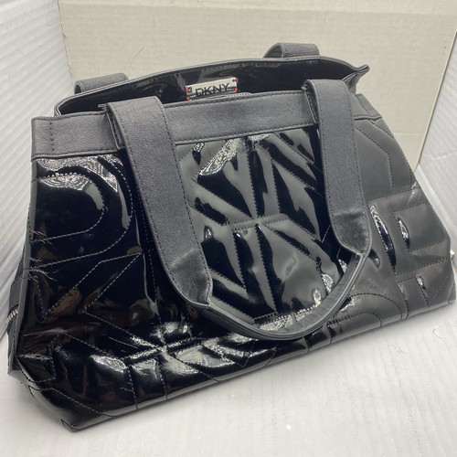 Black patent leather dkny - patent,