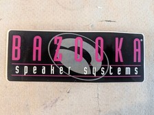 Bazooka Tube Promo Sticker