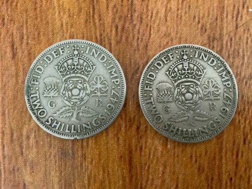 Vintage coins - coins, decimal)