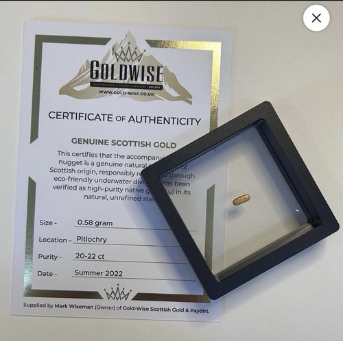 Incredibly rare scottish 58g - rare,
