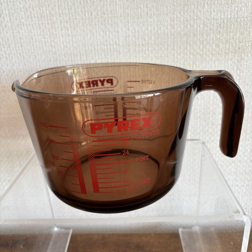 Vintage brown glass litre - 1,