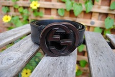 Authentic GUCCI Men's Leather