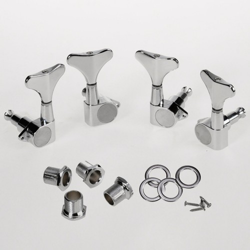 Chrome bass tuning pegs - tuning,