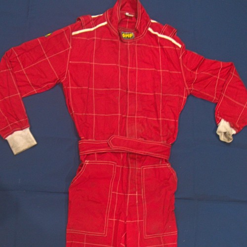Omp red mechanic suit with - mechanic,