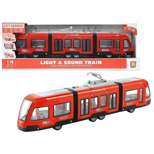 Tram with pull - with, pull-back