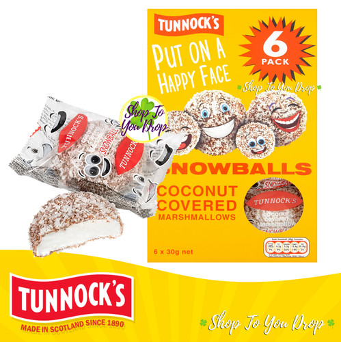 Tunnocks snowballs milk - tunnocks,