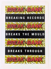 Vintage Pub Fruit Machine Break The Bank Maygay Flyer Sales Leaflet 1989