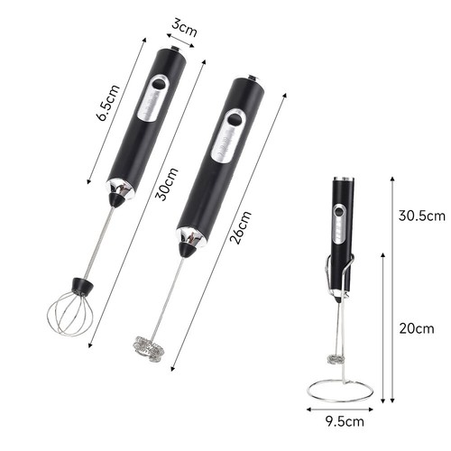 Milk frother handheld foam - milk,