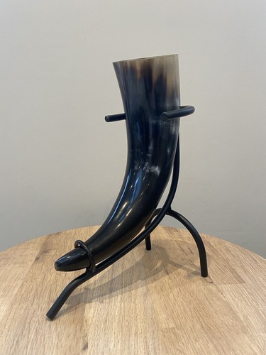 Drinking horn stand - drinking, holder