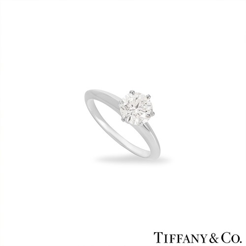 Tiffany platinum round - tiffany,