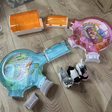 Go go Hamsters Zhu Zhu pets set of 3 toys dog & hamsters & playset 