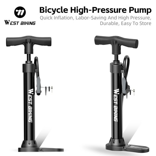 West biking bicycle floor pump - biking,