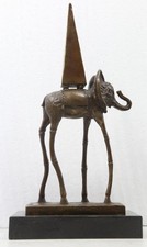 Surrealist Bronze 'The Space