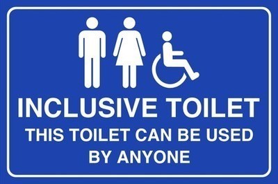 Inclusive toilet this - toilet,