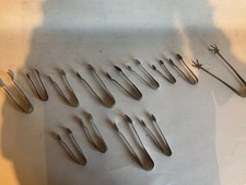 13 SilverPlated Sugar Tongs Job Lot (may Contain Other Metals) Au40